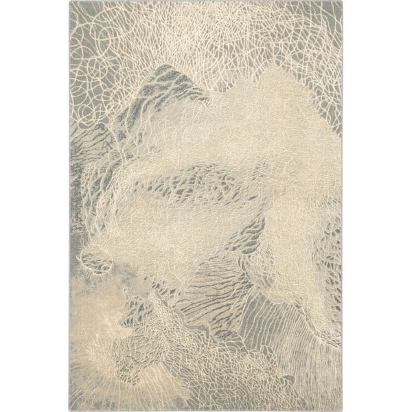 Bézs gyapjú szőnyeg 160x240 cm Dew – Agnella