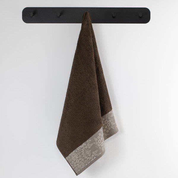 Barna frottír pamut fürdőlepedő 70x140 cm Crea – AmeliaHome-image-1