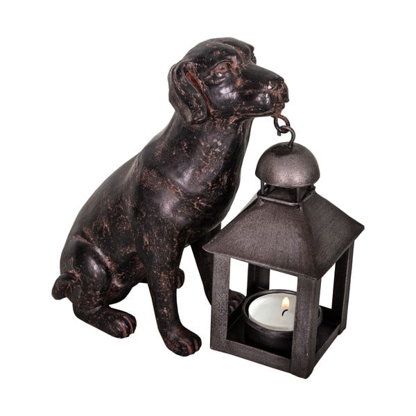Poligyanta lámpás (magasság 19 cm) Dog – Antic Line