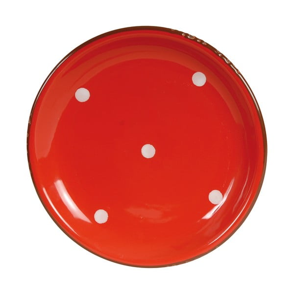 Round Red tányér, 20 cm - Antic Line