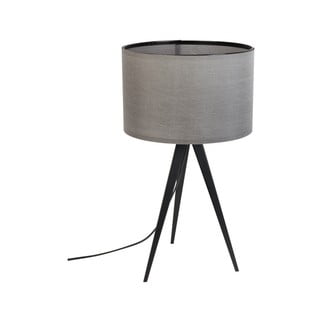 Tripod fekete-szürke asztali lámpa, ø 28 cm - Zuiver