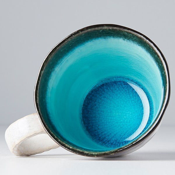 Kék-fehér kerámia bögre, 250 ml - MIJ-image-3