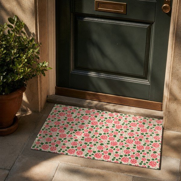 Lábtörlő 40x70 cm Hydrangea – Artsy Doormats-image-3