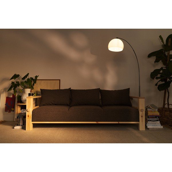 Sötétszürke kanapé 225 cm Bare – Karup-image-4