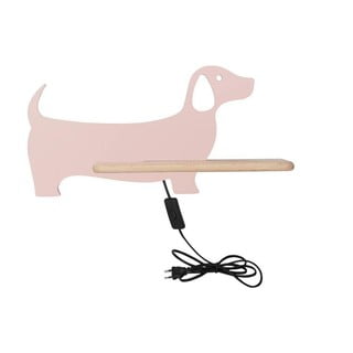 Rózsaszín gyerek lámpa Dog – Candellux Lighting