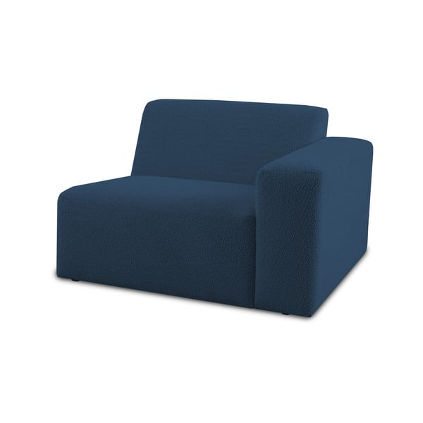 Sötétkék buklé kanapé modul (jobb oldali) Roxy – Scandic-image-1