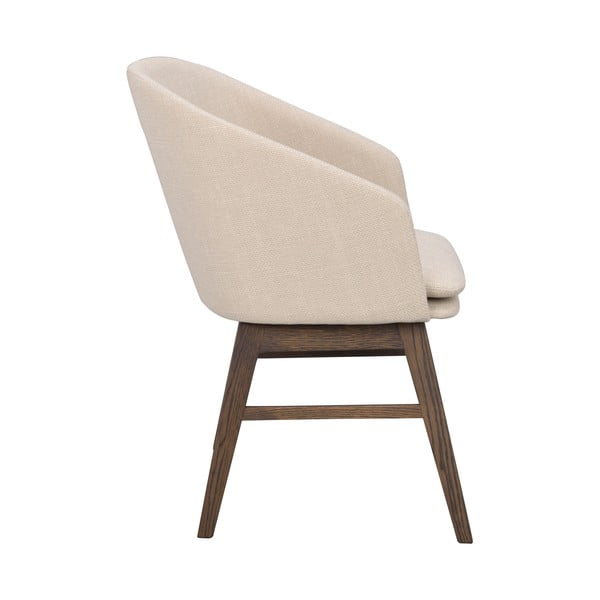 Bézs kárpitozott étkezőfotel szett 2 db-os Windham – Rowico-image-4