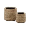 Cement kaspó szett 2 db-os ø 35 cm Sigal – Kave Home