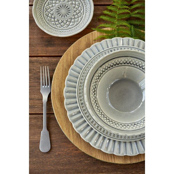 Cristal szürke agyagkerámia tál, ⌀ 18 cm - Costa Nova-image-3