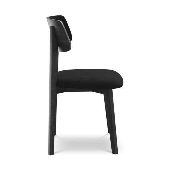 Fekete tömörfa étkezőszék Niu – Makamii-image-2