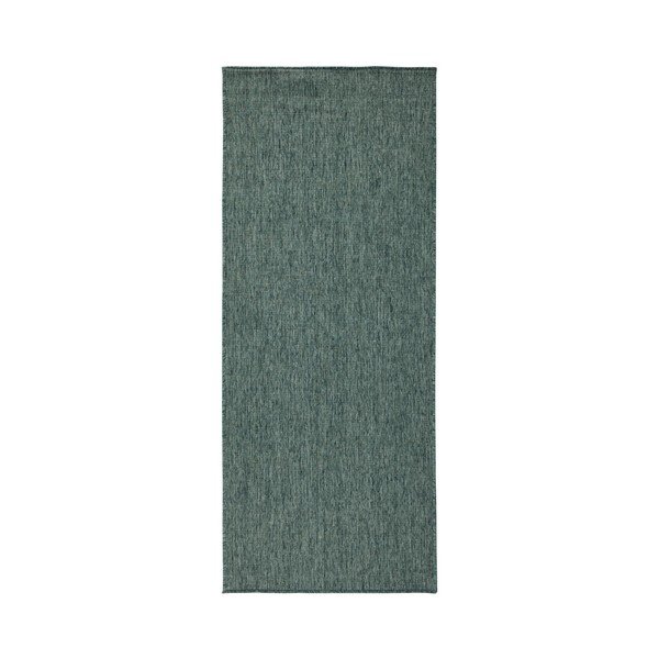 Miami sötétzöld kültérre is alkalmas kétoldalas futószőnyeg, 80 x 350 cm - Bougari-image-4
