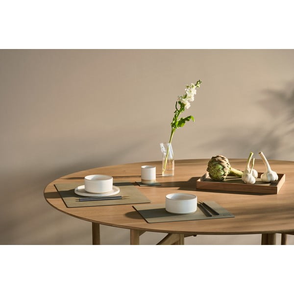 Öko bőr tányéralátét 35x45 cm Square L Nupo – LIND DNA-image-3