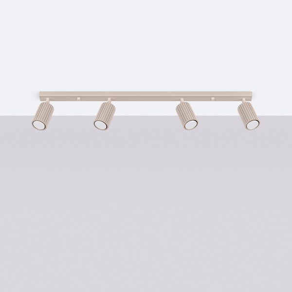 Szürkésbarna fém spotlámpa 6,5x81 cm Gleam – Sollux-image-2