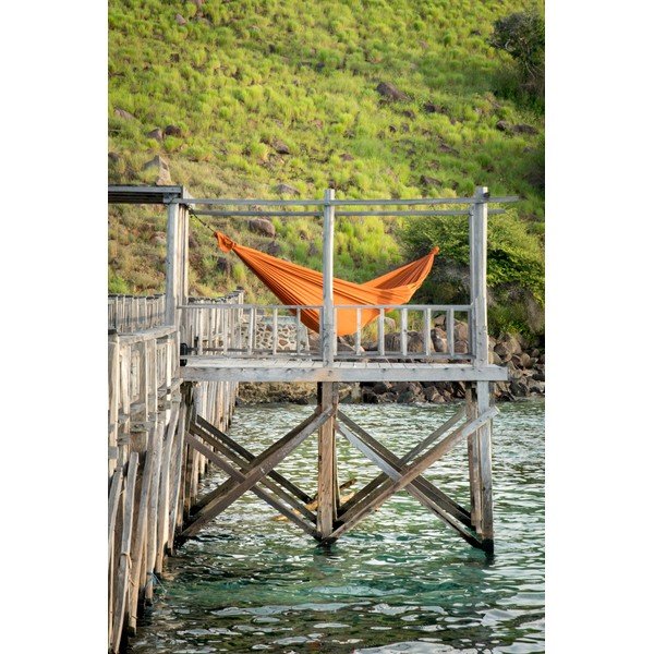 Bella narancssárga függőágy, szélesség 420 cm - Descotis-image-4