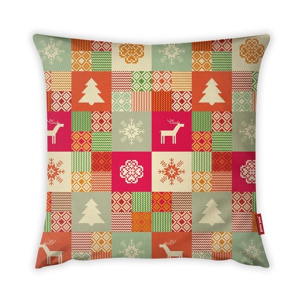 Christmas Period Playful Pattern II párnahuzat, 43 x 43 cm - Vitaus