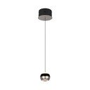 Fekete-ezüstszínű LED függőlámpa ø 15,5 cm Orbit – Trio Select