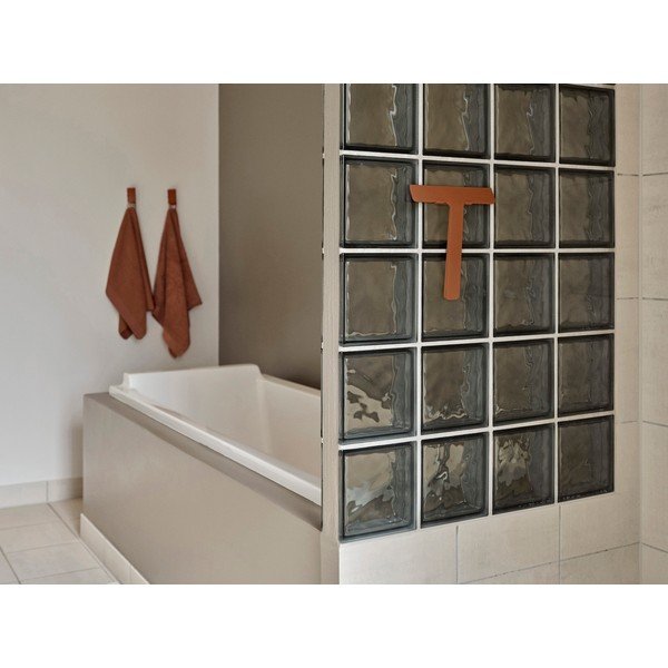 Narancssárgás barna pamut törölköző 50x100 cm Terracotta – Zone-image-1