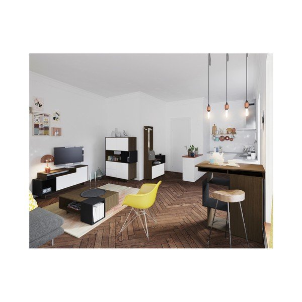 Bar sötétbarna bárasztal - Symbiosis-image-4