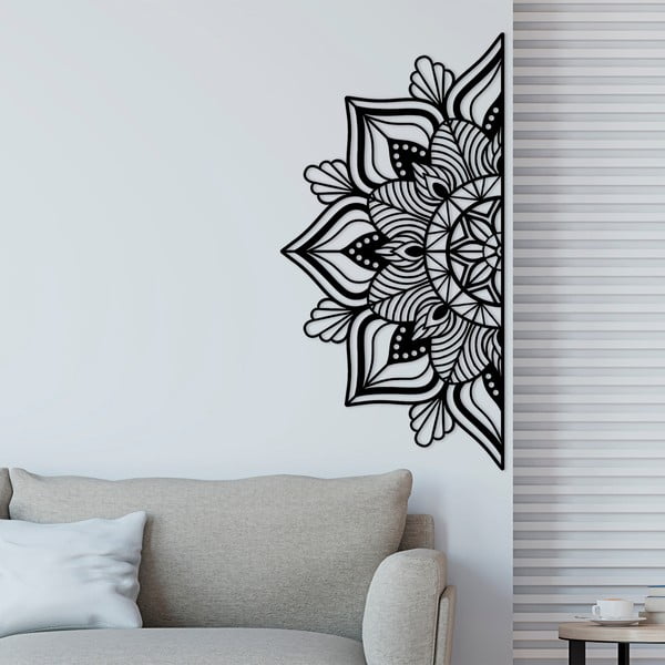 Fém fali dekoráció 118x59 cm Mandala – Wallity-image-2