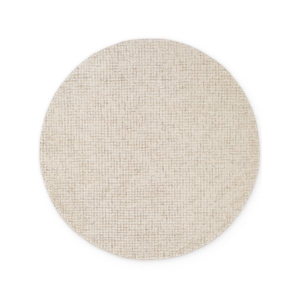 Bézs gyapjú kerek szőnyeg ø 200 cm Eloise – Hanse Home-image-4