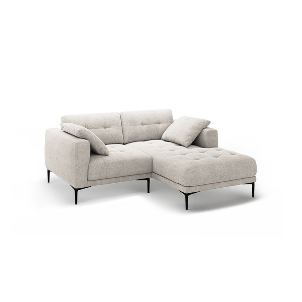 Bézs sarokkanapé (jobb oldali-heverő résszel) Bemy – Micadoni -image-1