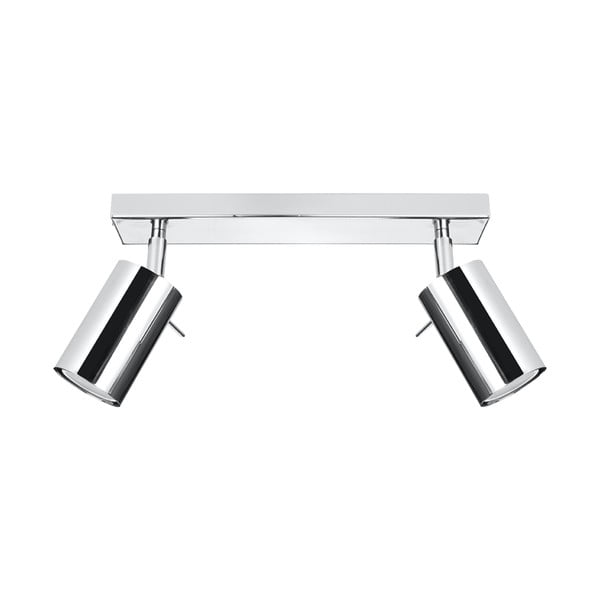 Ezüstszínű fém spotlámpa 6x30 cm Etna – Sollux