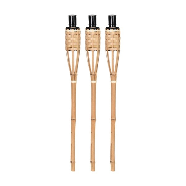 3 db bambusz fáklya, magasság 62,6 cm - Esschert Design-image-1