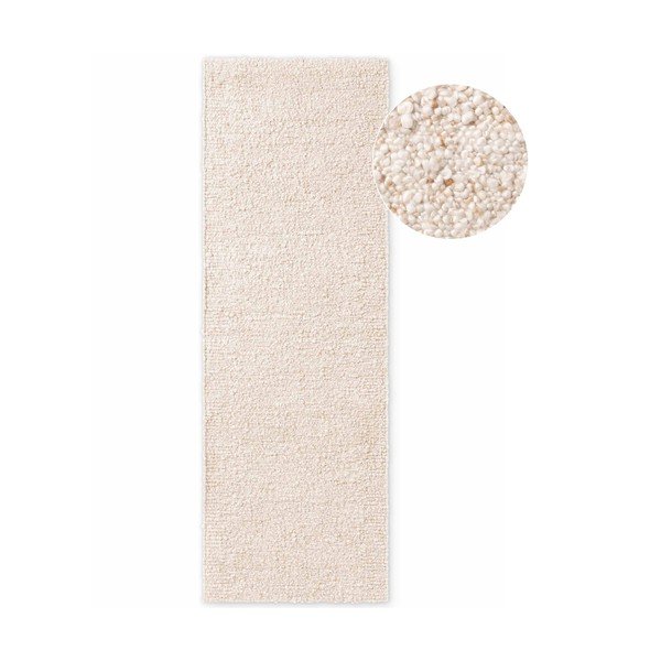 Krémszínű kézi szövésű buklé futószőnyeg 80x200 cm Notting Hill Portobello – Ted Baker