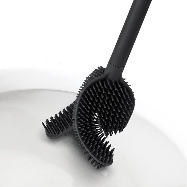 Fekete WC-kefe Flex – Joseph Joseph-image-3