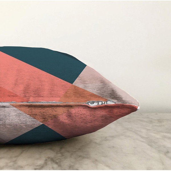 Triangles pamut keverék párnahuzat, 55 x 55 cm - Minimalist Cushion Covers-image-1