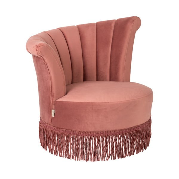 Flarir rózsaszín fotel - Dutchbone