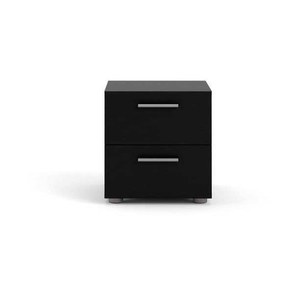 Fekete éjjeliszekrény Pepe - Tvilum-image-2