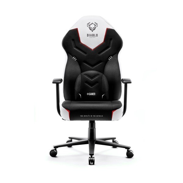 Fekete gamer szék X-Gamer 2.0 – Diablo Chairs-image-1