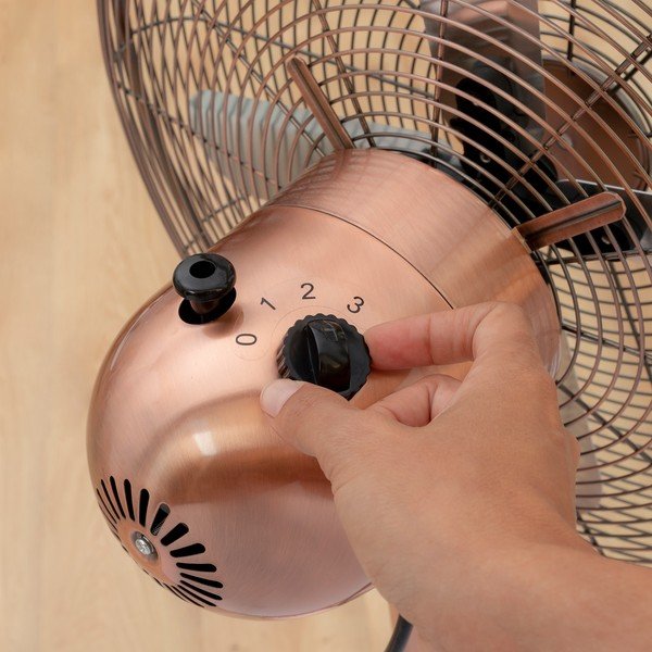 Retro rézszínű állítható ventilátor - InnovaGoods-image-2