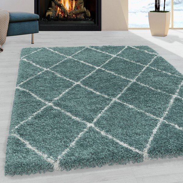 Türkiz szőnyeg 80x150 cm Alvor – Ayyildiz Carpets-image-1