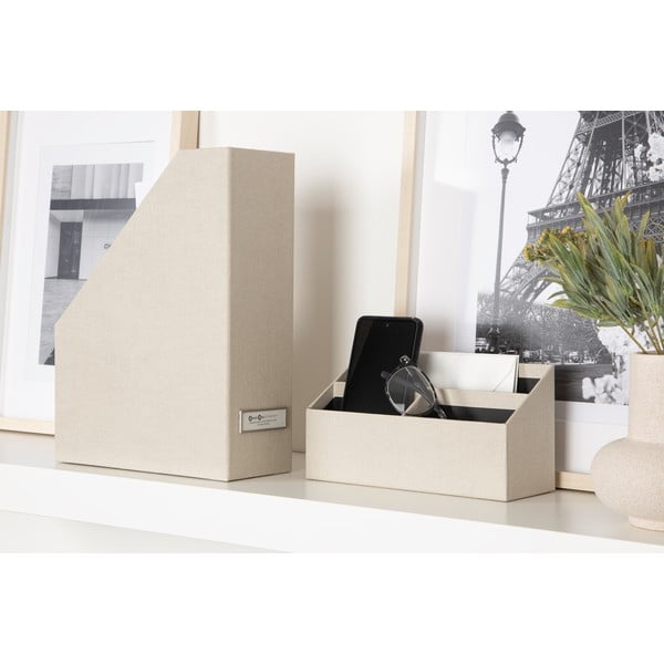 Karton rendszerező szett 4 db-os Hugo Canvas Paper Laminate – Bigso-image-1