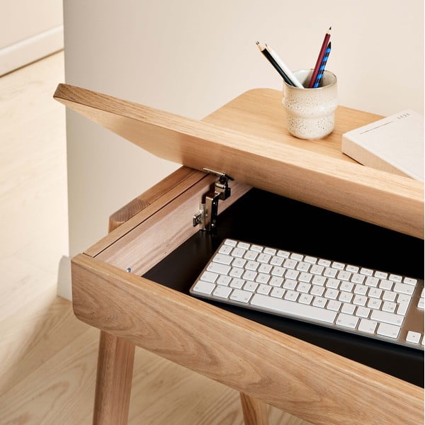 Íróasztal tölgyfa asztallappal 110x55.5 cm Home - Hammel Furniture-image-4