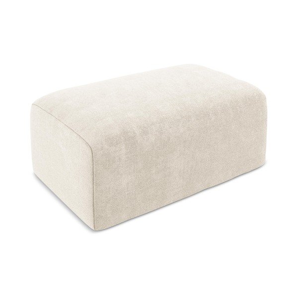 Krémszínű zsenília lábtartó Kona – Makamii-image-2