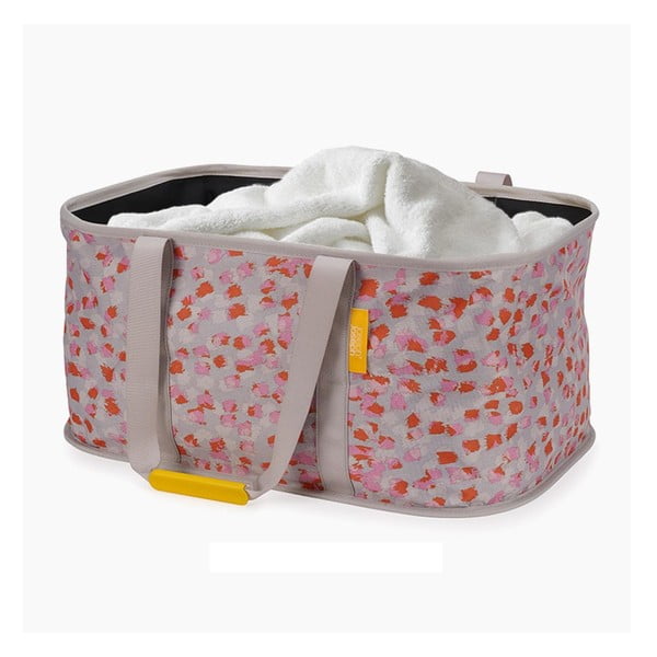Piros-szürke textil összehajtható szennyeskosár 35 l Hold-All – Joseph Joseph
