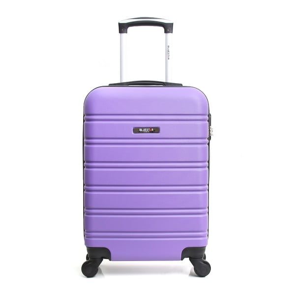 Bilbao lila gurulós utazó bőrönd, 35 l - Bluestar