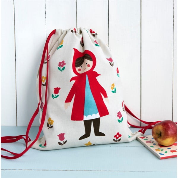 Red Riding Hood Piroska mintás tornazsák - Rex London-image-3