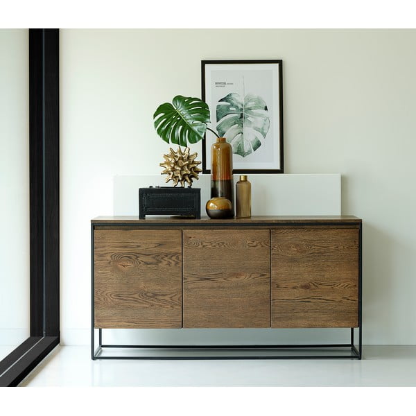 Rho komód tölgyfa dekorral - Unique Furniture-image-1
