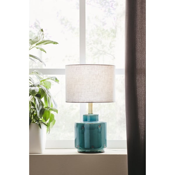 Cous kék-fehér asztali lámpa - Markslöjd-image-1