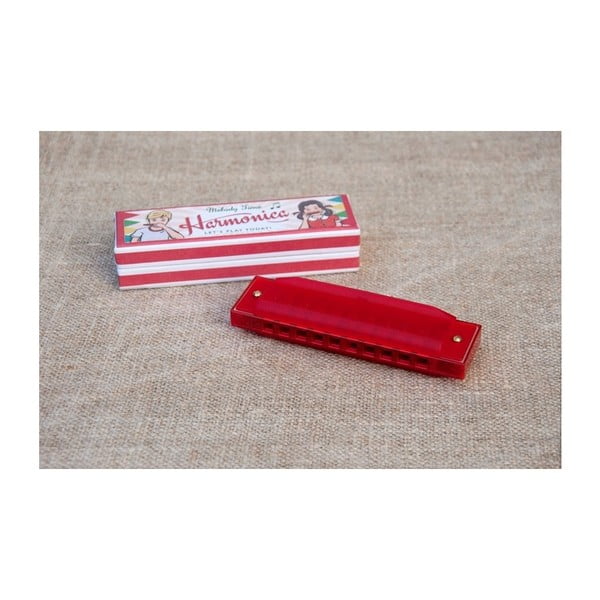 Traditional piros harmonika - Rex London-image-4