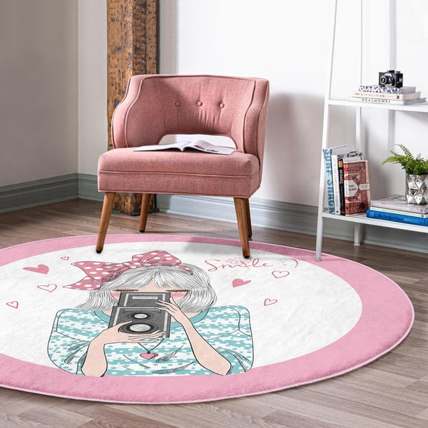 Gyerek szőnyeg ø 120 cm Comfort – Mila Home-image-2