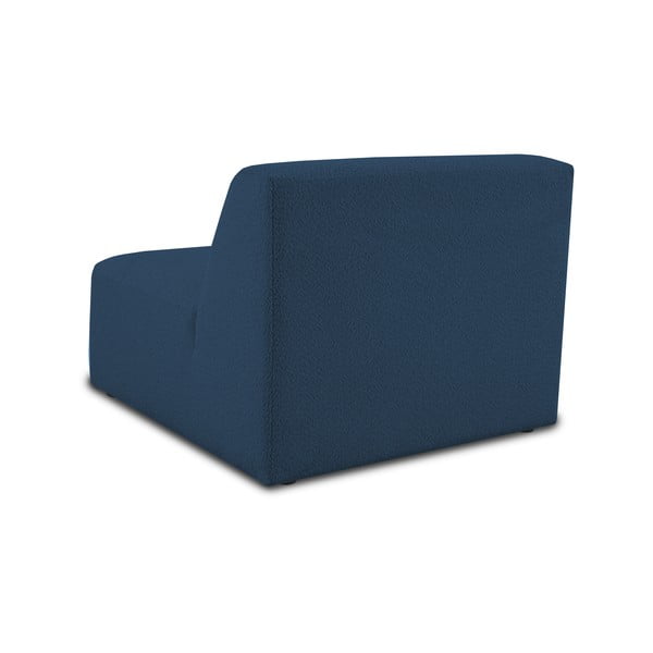 Sötétkék buklé kanapé modul (középső rész) Roxy – Scandic-image-3