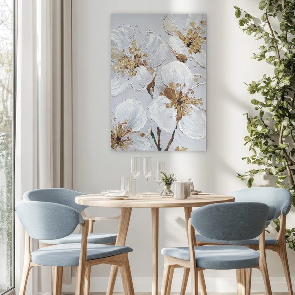 Kép kézzel festett részletekkel 70x100 cm Petal Glow – Styler-image-1