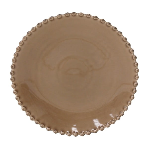 Pearl barna agyagkerámia desszertes tányér, ⌀ 22 cm - Costa Nova