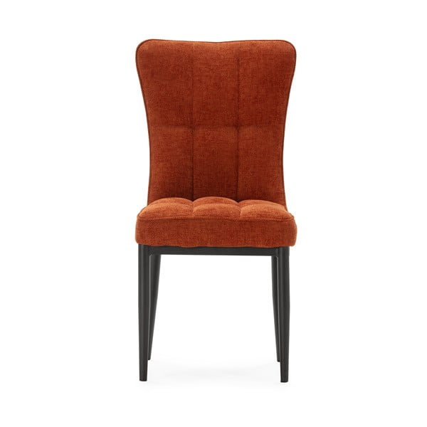 Terrakotta színű étkezőszék szett 2 db-os Damon – Marckeric-image-3