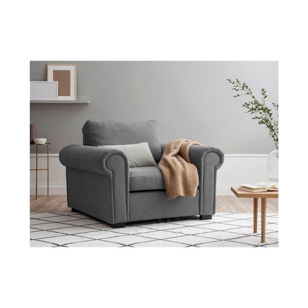 Hermes világosszürke fotel - Windsor & Co Sofas-image-2
